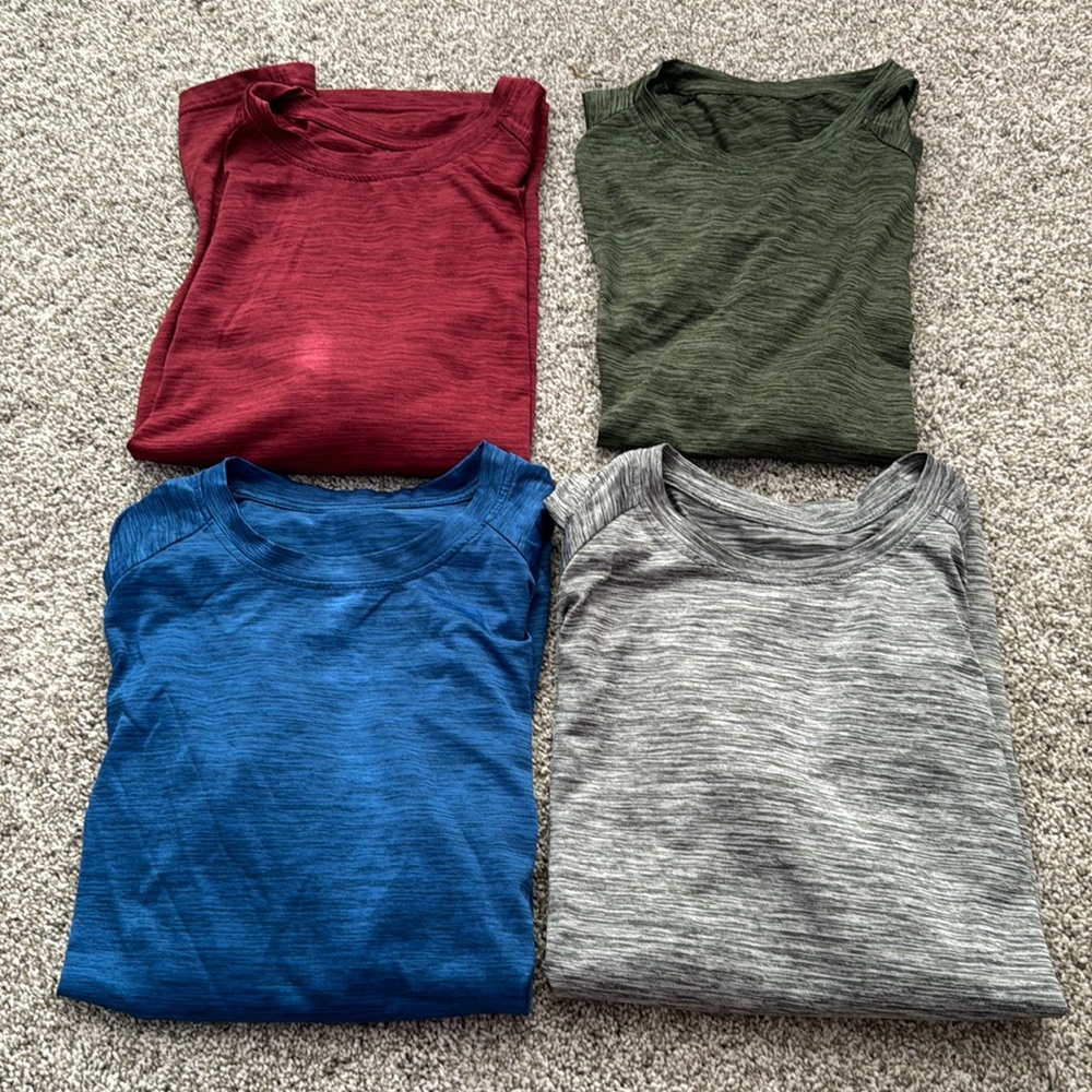 Amazon Pack of 4 Men’s Workout T-Shirts